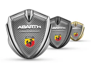 Fiat Abarth Emblem Silikon Abzeichen Anpassbar Kraft Design